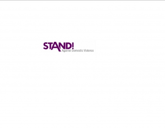 STAND! Against Domestic Violence Logo